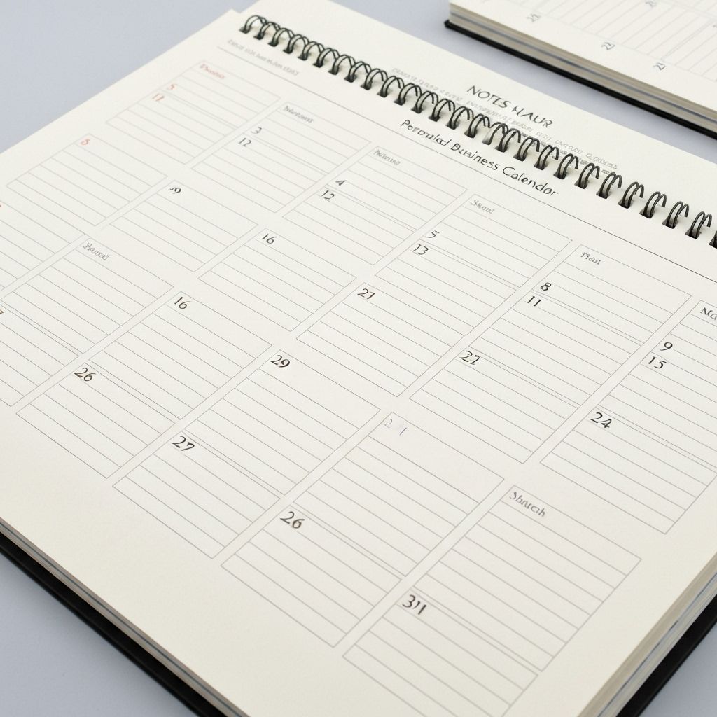 Calendarios de Pared con Notas