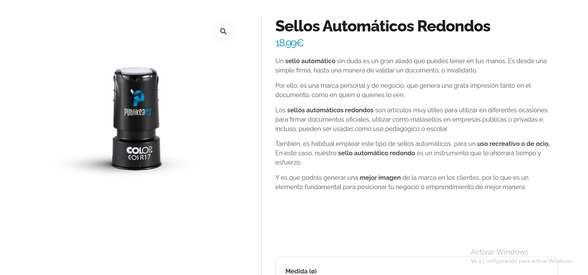 Sellos Automáticos Redondos