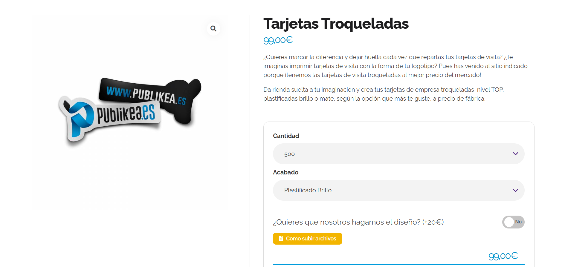 Tarjetas Troqueladas